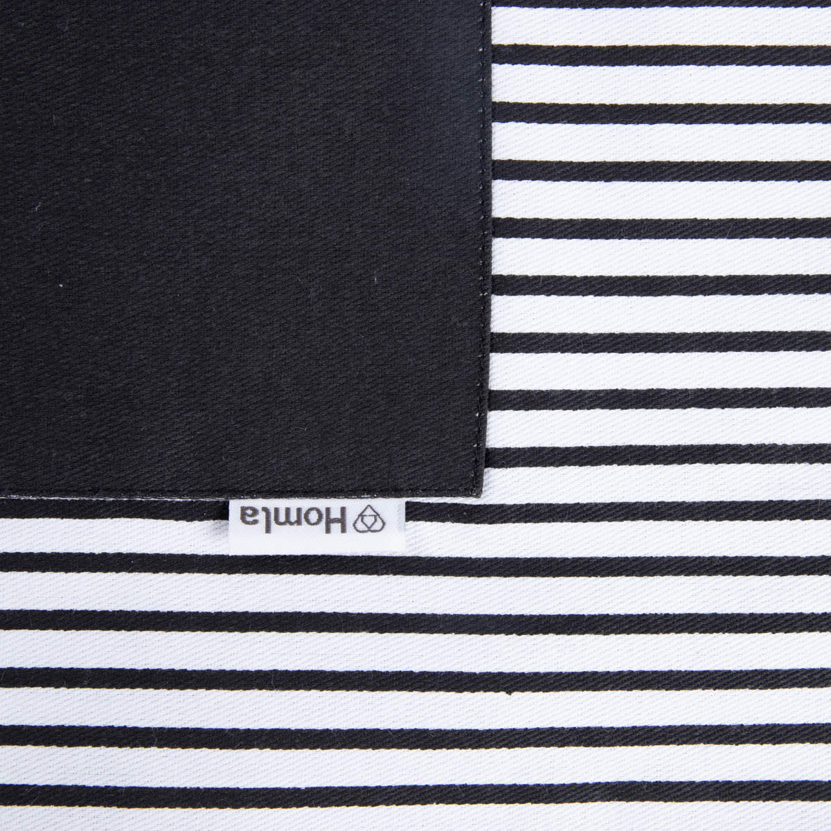 KÜCHENSCHÜRZE Fasko 60/80 cm - Schwarz, Textil (60/80cm) - Homla