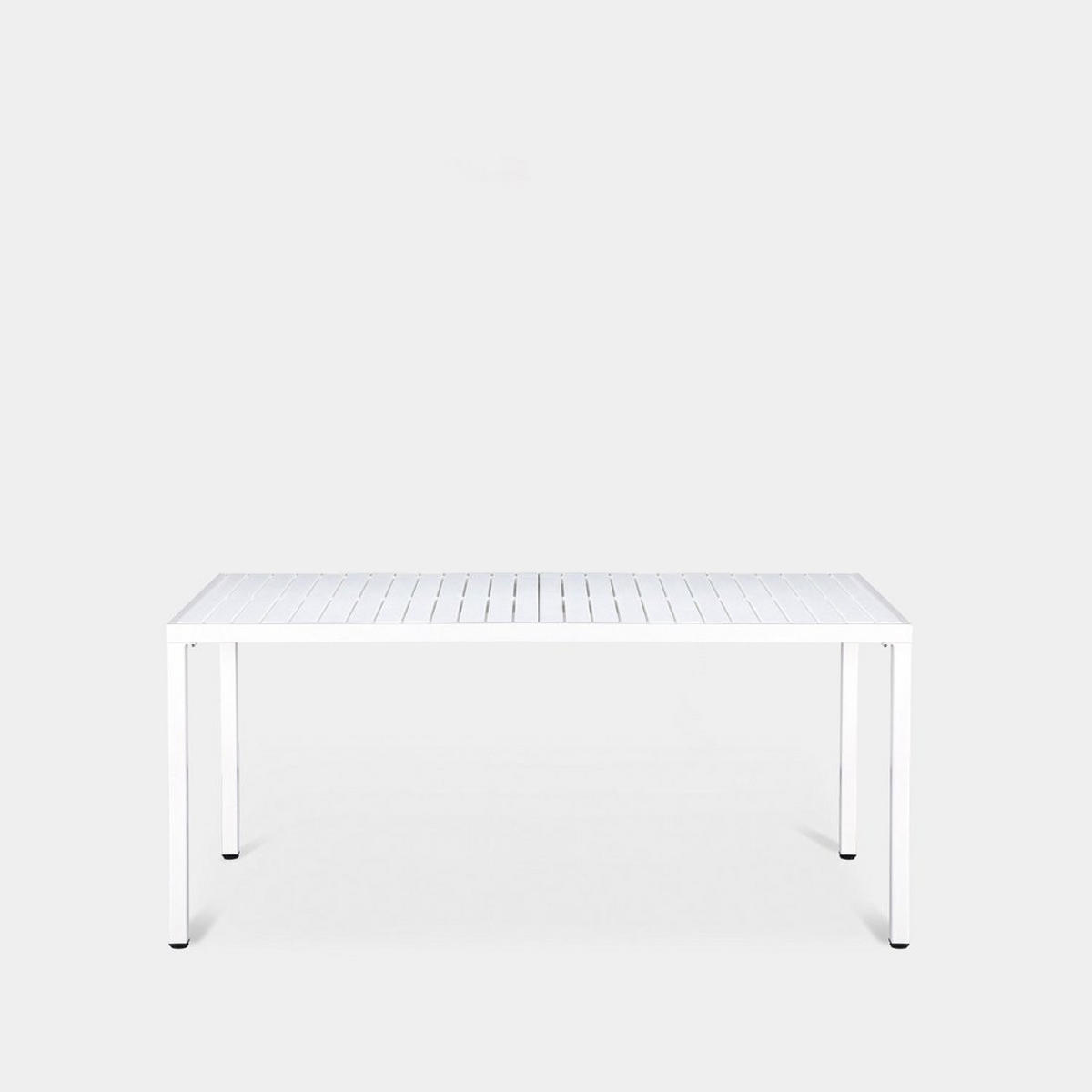 ESSTISCH Jastorf Weiß 165 cm x 76 cm - Weiß, Kunststoff (85/165/76cm) - Klast Home