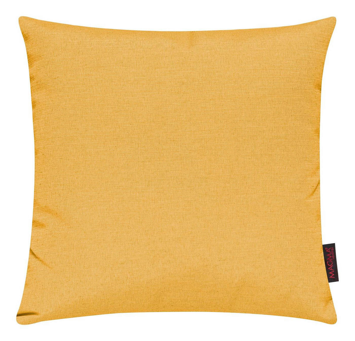 KISSENHÜLLE 2er Set Fino uni 40/40 cm - Gelb, Textil (40/40cm) - Magma Heimtexx