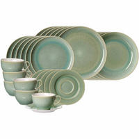 KOMBISERVICE Borneo grün 30er Set - Grün, Keramik (1/1/1cm) - Ritzenhoff Breker