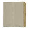 KÜCHENHÄNGESCHRANK Kvantum W3/60 Vanille Matt / Eiche Artisan Matt 60 / 32,5 / 72cm - Creme/Eiche Artisan, Holz/Holzwerkstoff (60/72/32.5cm) - Feldmann-Wohnen