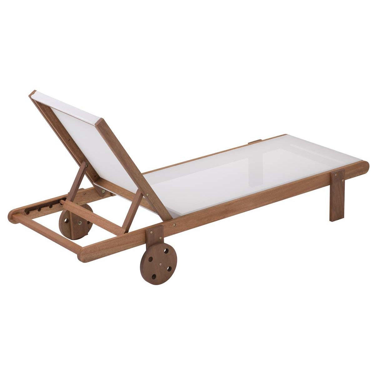 SONNENLIEGE - "Saigon" - Maple - Ecru - 4er-Set - Ecru, Metall (71/80/193cm) - Habitat Garten