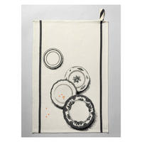 KÜCHENTUCH Arlette ekrü 50 x 70 cm - Weiß, Textil (70/50cm)