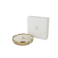 DUFTKERZE M-CHIC - Gold - L - 44 Std. - Goldfarben, Paraffin (28.5/6cm) - J-Line