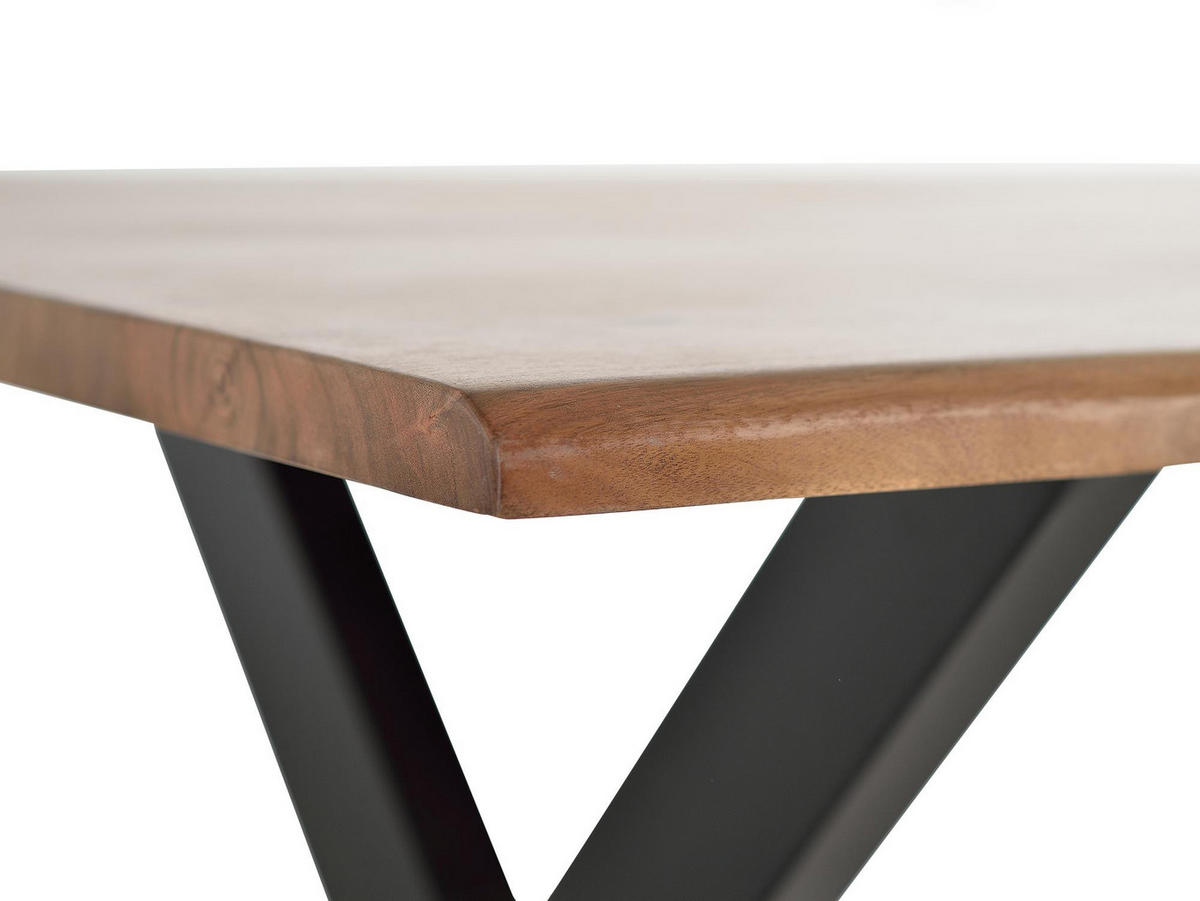 ESSTISCH aus Akazienholz - Braun, Holz (240/100/78cm) - Giner y Colomer