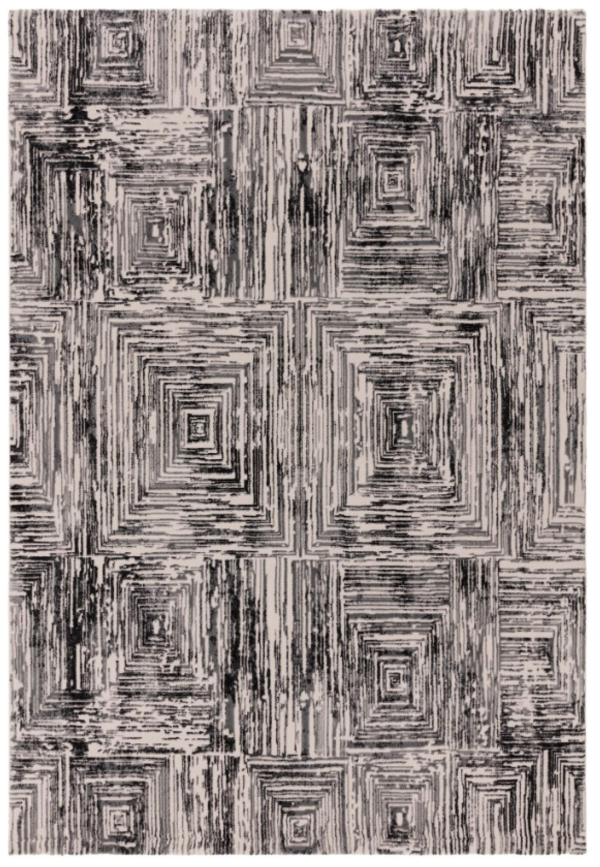 TEPPICH modern Wohn-/Schlafzimmer ZUKA SKETCH Grau 120 x 170 cm - Grau, Textil (120/170cm) - Novatrend