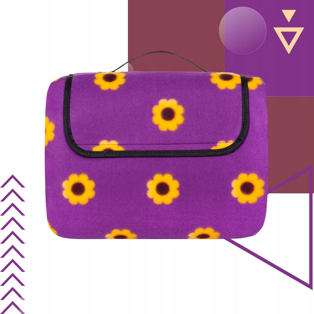 PICKNICKDECKE - Flieder, Textil (200/200cm) - KRUMAD