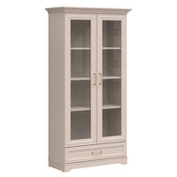 GESCHIRRSCHRANK Perle Kaschmir - Beige, Holzwerkstoff (99.5/197/47cm) - Petits-meubles
