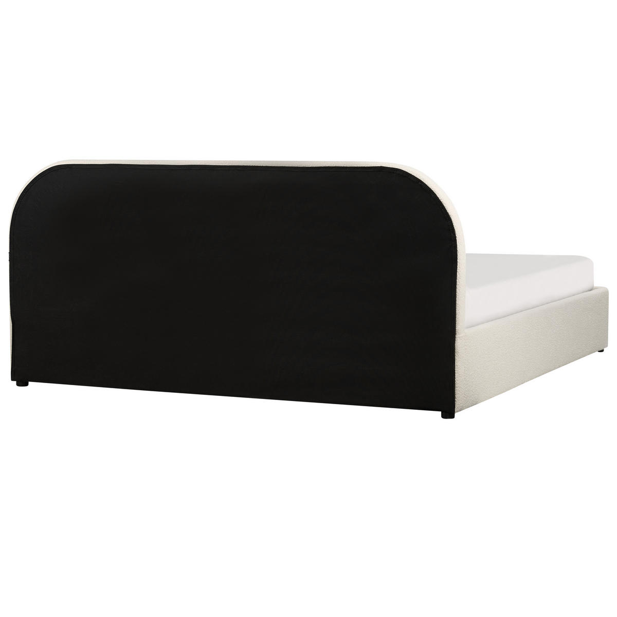 POLSTERBETT 180x200 cm Beige Quillien - Beige, Textil (180/200cm) - Beliani