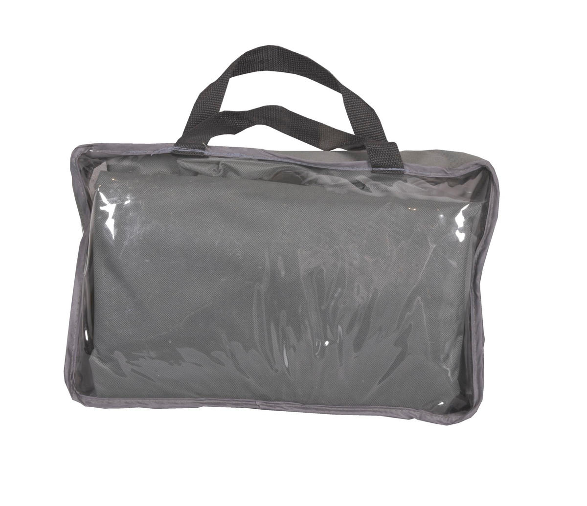 GARTENLOUNGESET Bert 3-teilig Gartenmöbel - Grau, Kunststoff - DELUKE