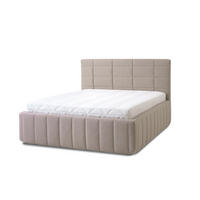 POLSTERBETT Reta Grande 160x200 in Siena Beige - Beige, Holz (160/200cm) - Letti Moderni