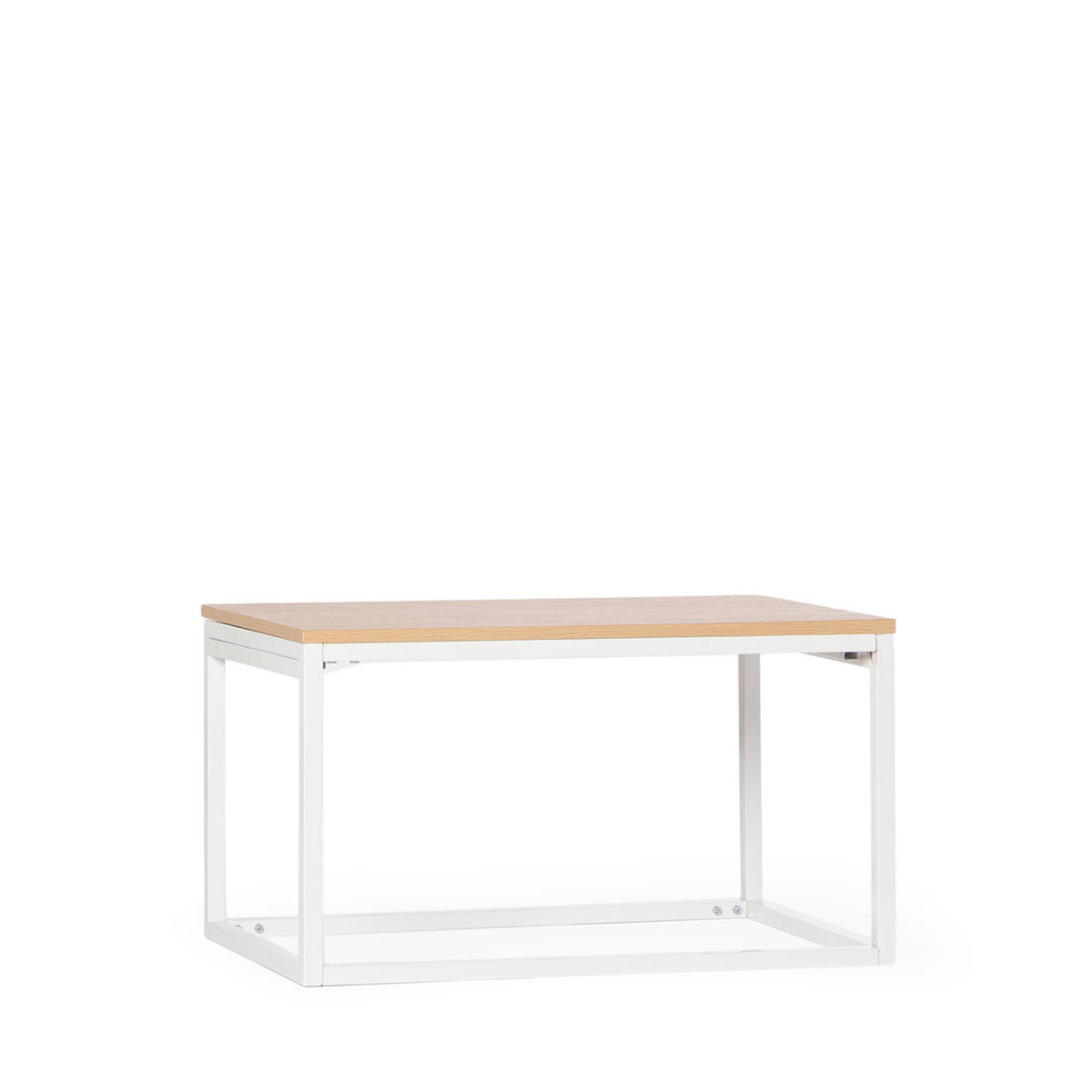 COUCHTISCH HOCHKLAPPBARER Navan Weiß 80 cm x 49-61 cm - Weiß, Holzwerkstoff (50/80/49cm) - Klast Home