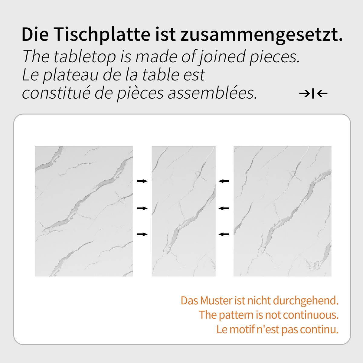 ESSTISCH Weiß 157/75/76.4 cm - Weiß, Holz/Metall (75/157/76.5cm) - Urban Meuble
