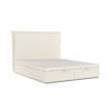 POLSTERBETT Eliot mit Stauraum 120/200 cm Hellbeige im Alta Stoff - Sandfarben/Schwarz, Holz/Holzwerkstoff (120/200cm) - AltaBeds