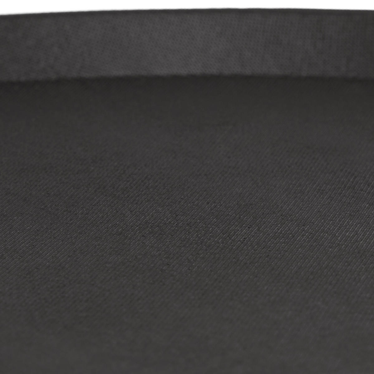 2xSERVIERTABLETT - Schwarz, Kunststoff (45/2/45cm) - Relaxdays