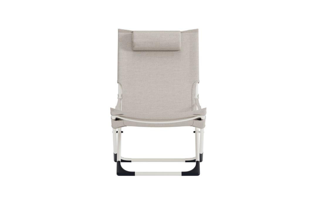KLAPPSTUHL, Seville, Beige, Stahl, 63 x 84 x 90 cm - Beige, Metall (63/90/84cm) - ebuy24