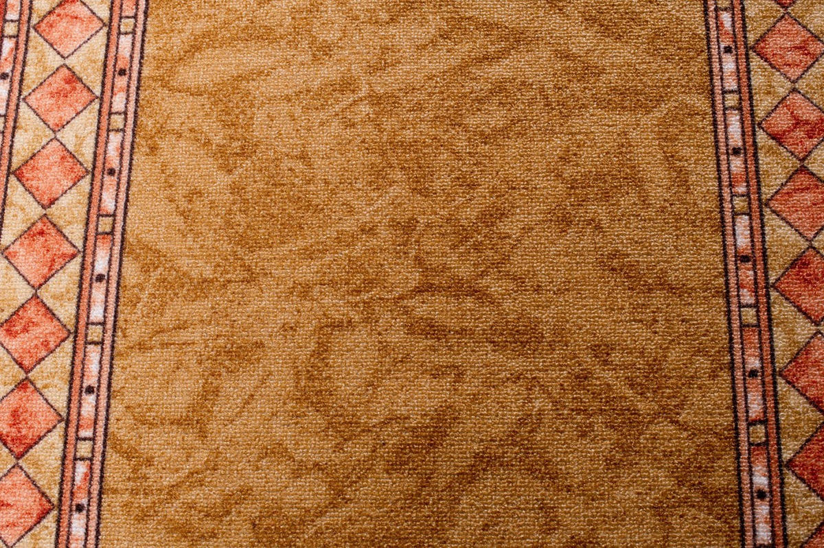TEPPICHLÄUFER Anti-Rutsch Beige rutschfest Gummiunterlage 80/900 cm - Beige, Textil (80/900cm) - Tapiso