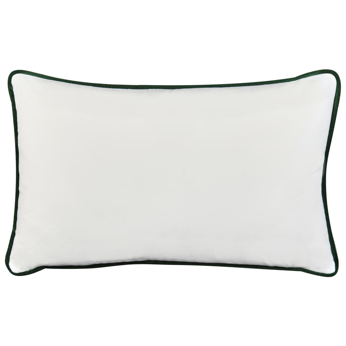 Gartenkissen 2er-Set Bunt 30/50 cm Sway - Multicolor/Schwarz, Textil (50/12/30cm) - Beliani