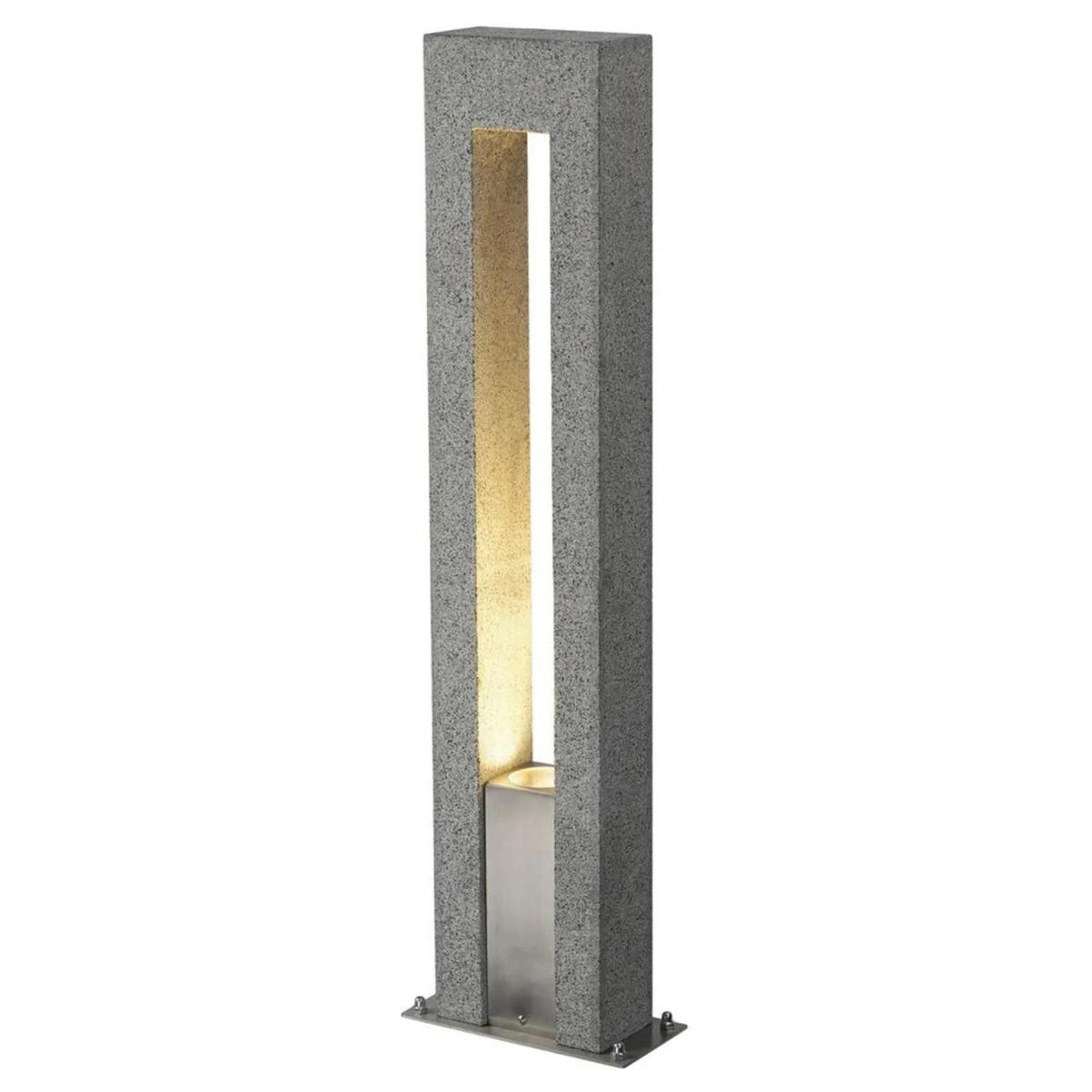 WEGELEUCHTE Arrock Arc Grau - Schwarz/Grau, Metall (14/14/70.5cm) - SLV