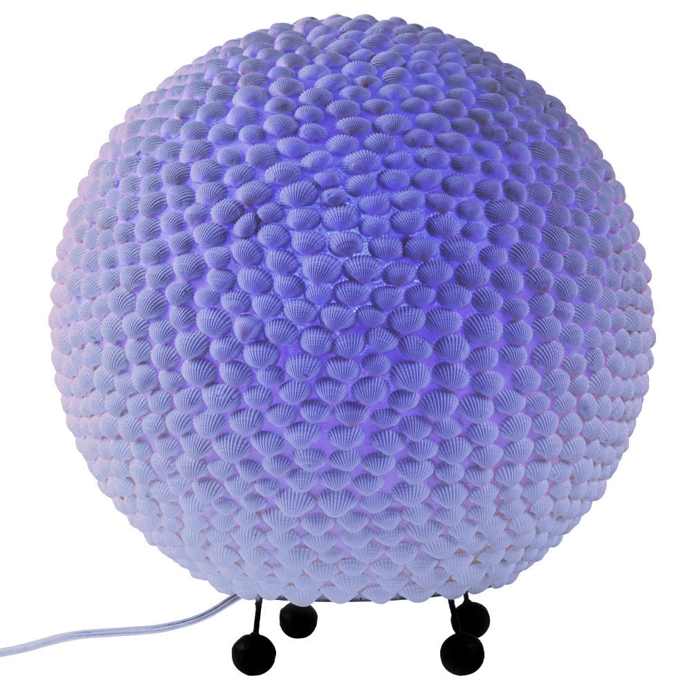 LED TISCHLEUCHTE BALI Weiß - Weiß, Metall (37/37/41cm) - Globo Lighting