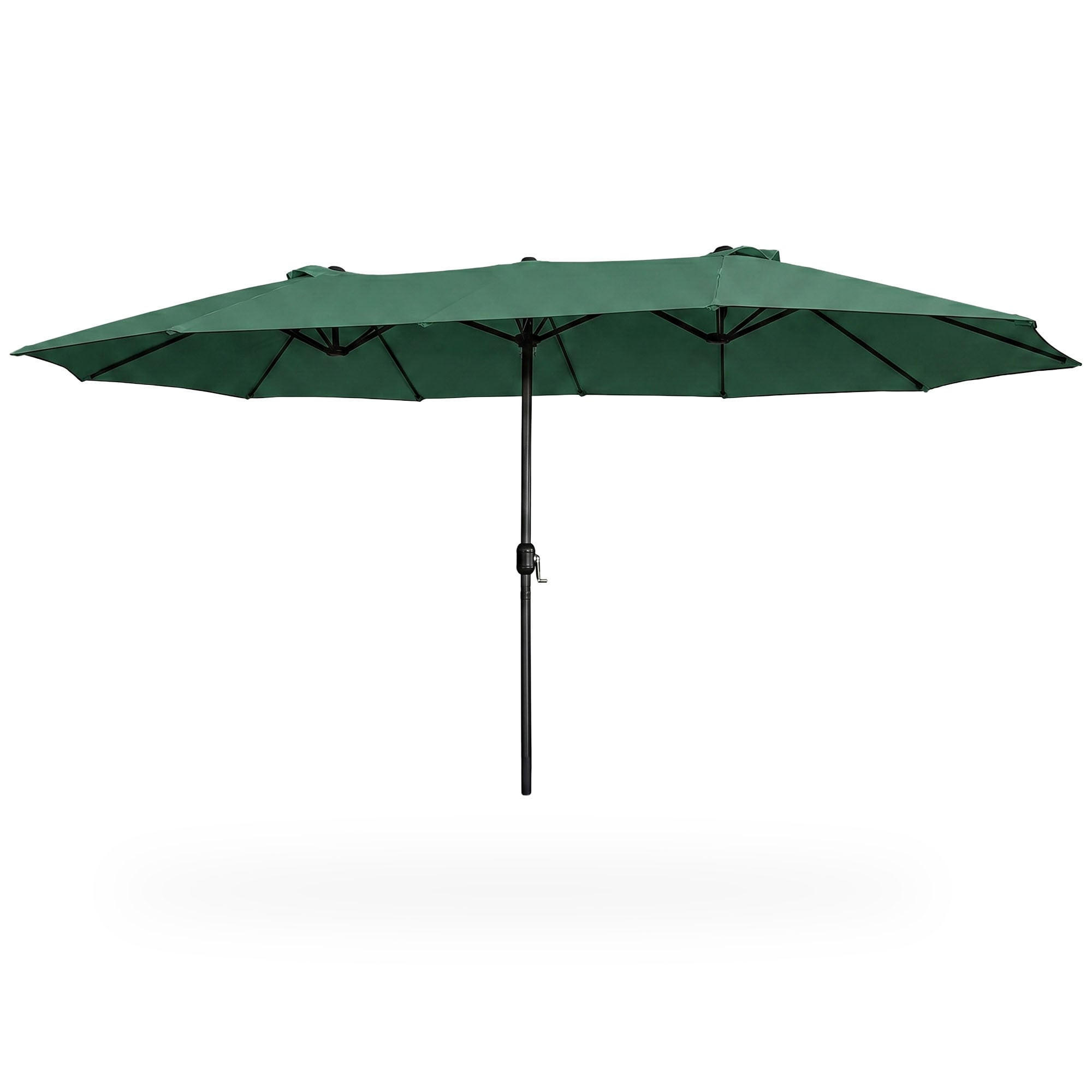 SONNENSCHRIM Grün 245/460 cm - Schwarz/Grün, Metall (460/270cm) - Akord