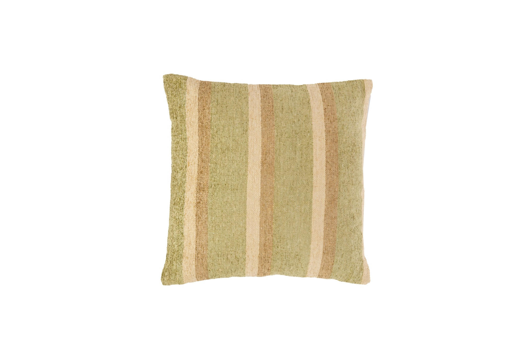 DEKOKISSEN Minca Grün 45/45/10 cm - Grün, Textil (45/45cm) - Light & Living