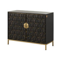 SIDEBOARD Mango 98x40x77 grau geölt DIAMOND #108 - Grau, Holz (98/77/40cm) - Massivmoebel24