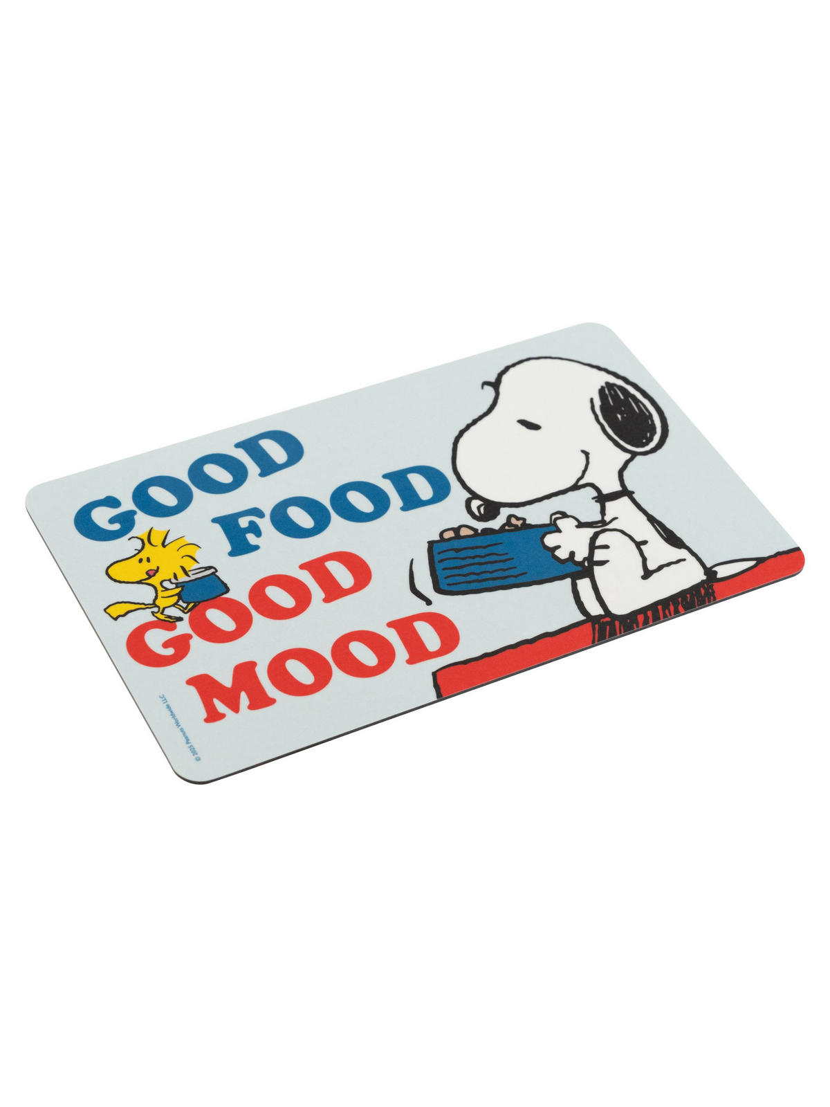 BRETTCHEN The Peanuts Snoopy Good food good mood Blau 14,5 x 23,5 cm - Blau, Kunststoff (14.5/23.5cm) - United Labels