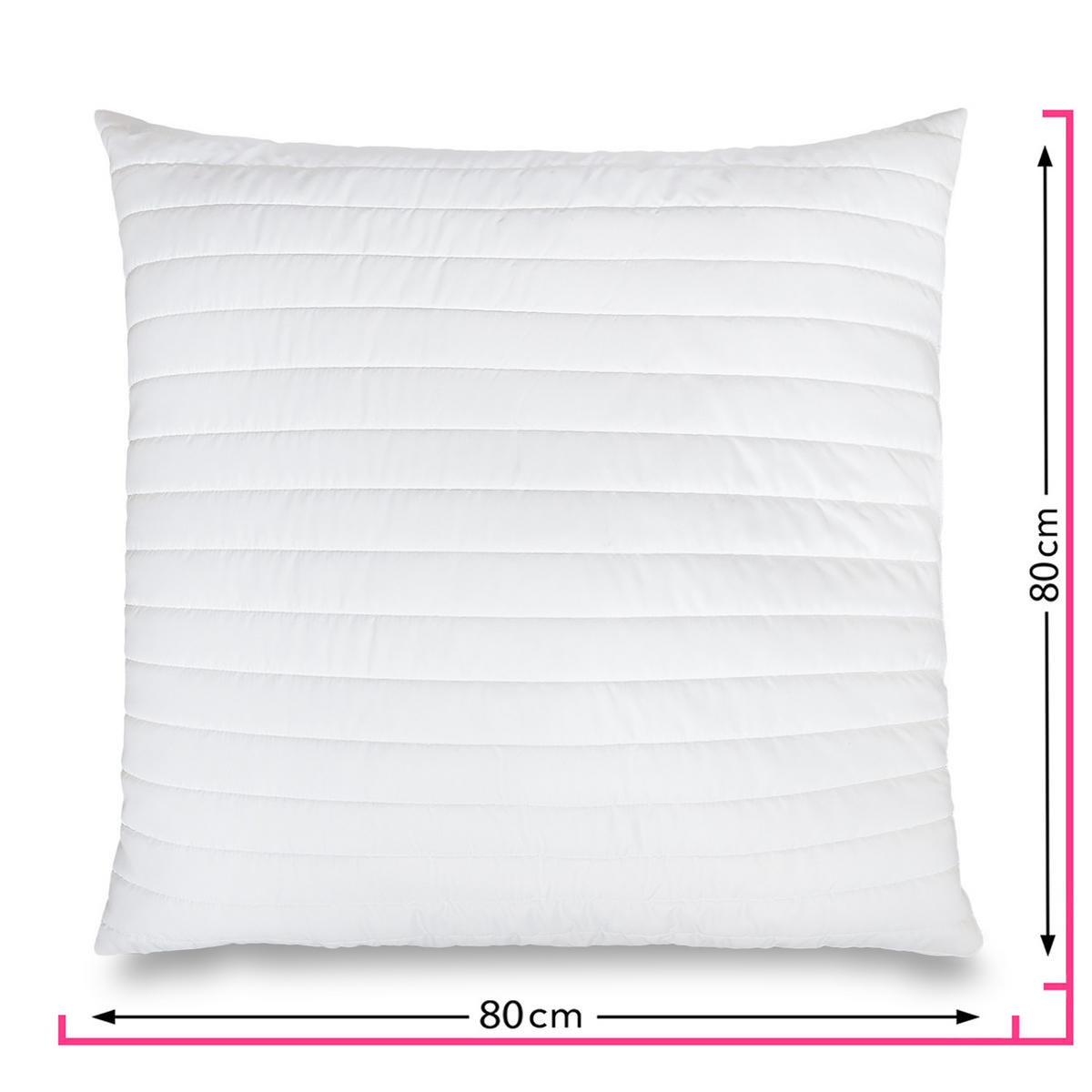 BETTENSET 2er Set Bettdecke und Kopfkissen 135/200 cm Microfaser Ganzjahresdecke - Weiß, Textil (135/200cm) - wometo