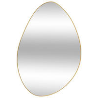 SPIEGEL Roman 60/40 cm - Goldfarben, Holzwerkstoff (40/60/40cm) - Atmosphera Createur d´interieur