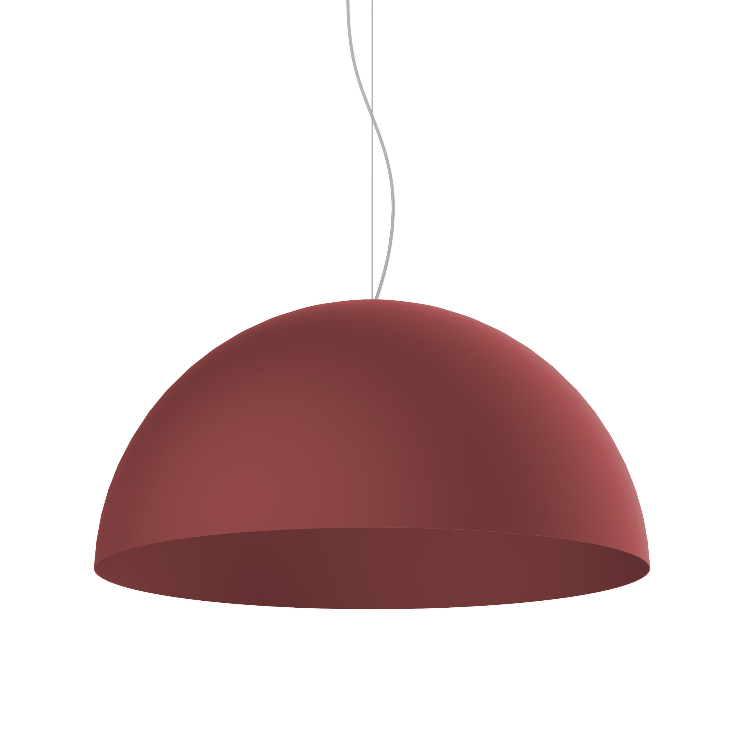 HÄNGELEUCHTE - Rot, Metall (60/60/30cm) - Lumicom