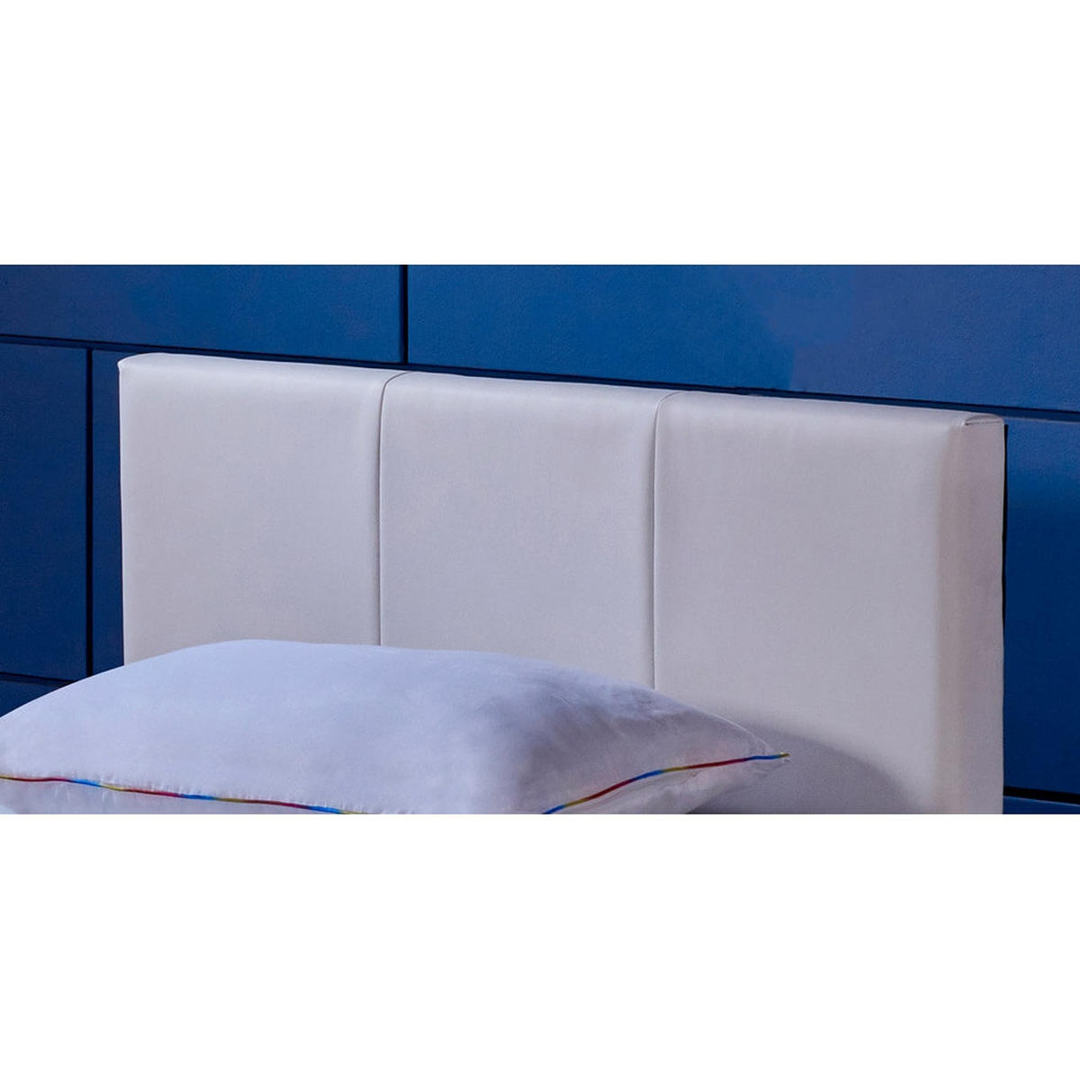 LED BETT ASTEROID - Weiß, 160 x 200 cm - Weiß, Kunststoff - Home Deluxe