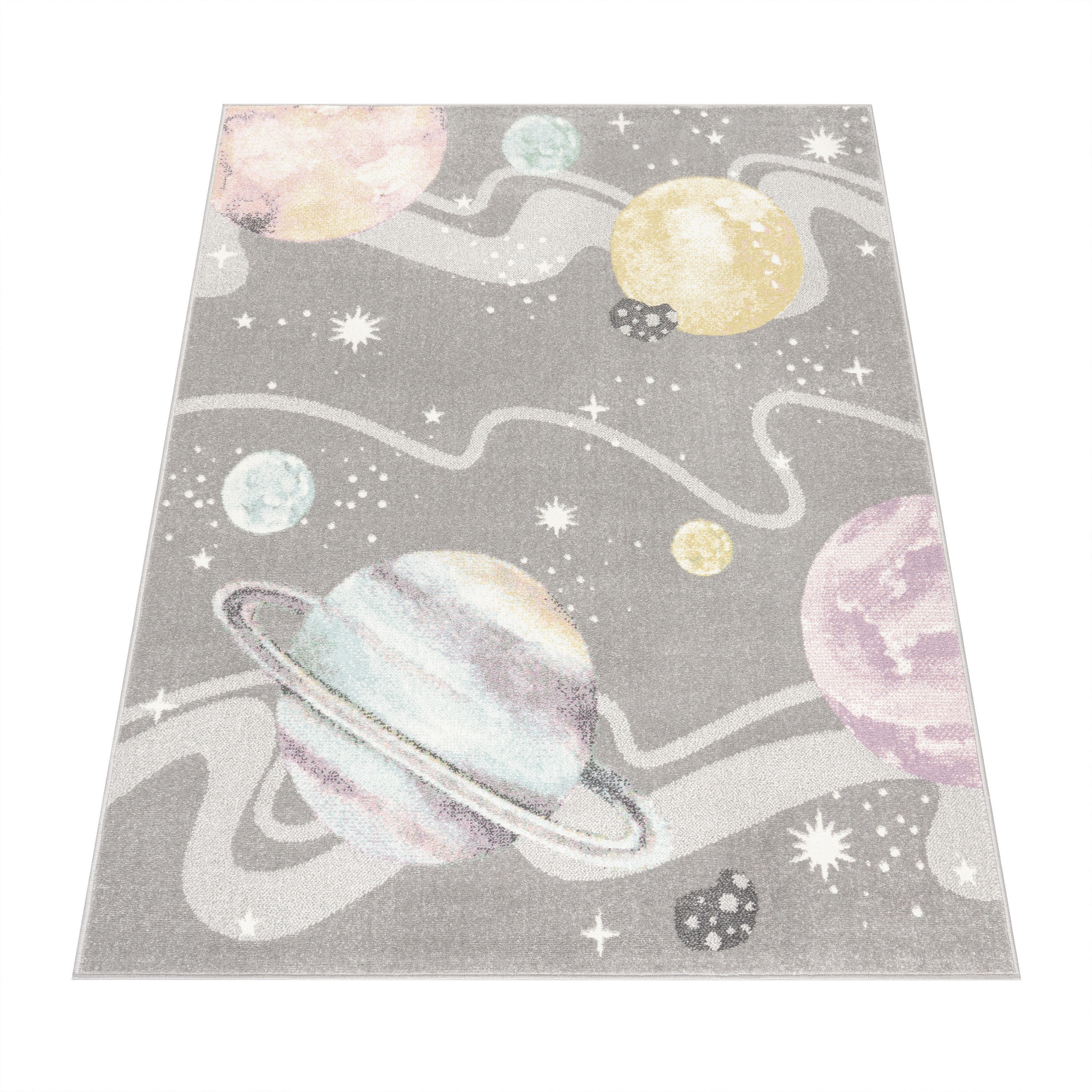 KINDERTEPPICH 200/280 cm Nino 888 - Grau, Textil (200/280cm) - Paco Home