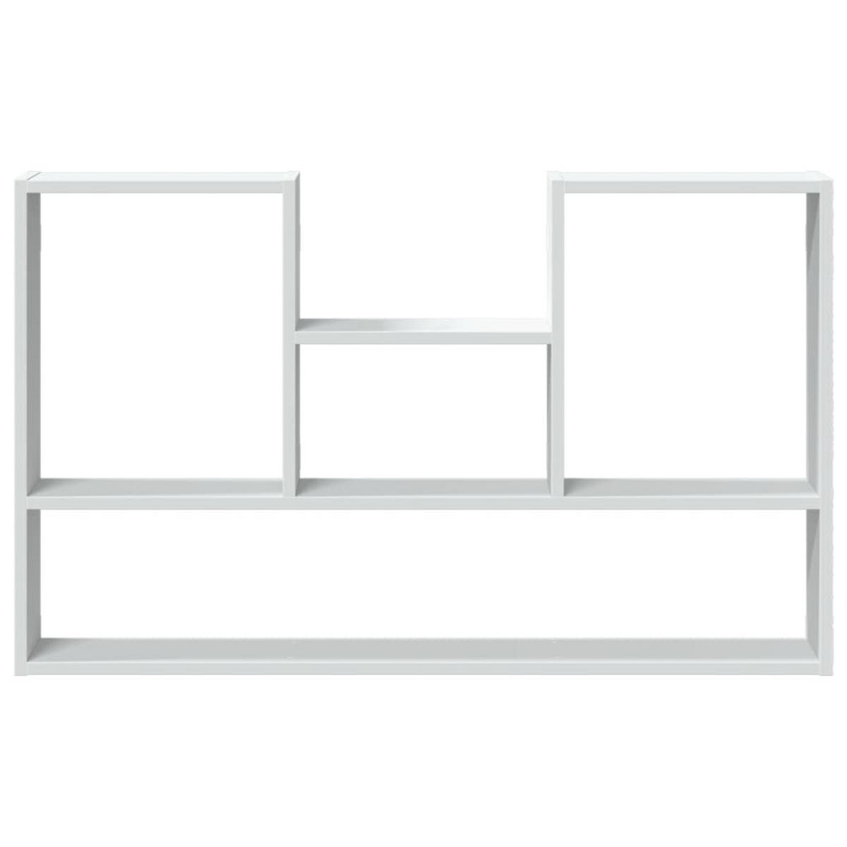 WANDREGAL Weiss 99/15/60 Cm Holzwerkstoff - Weiß, Holzwerkstoff (15/60/99cm) - vidaXL