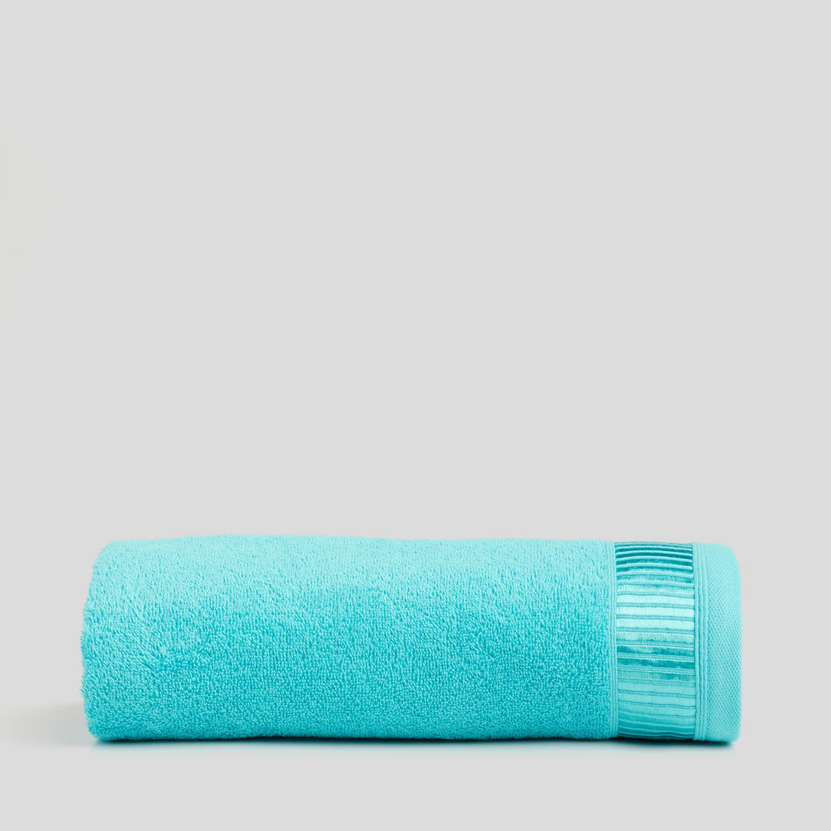 DUSCHTUCH Alicanty - Türkis, Textil (70/130cm) - home&you