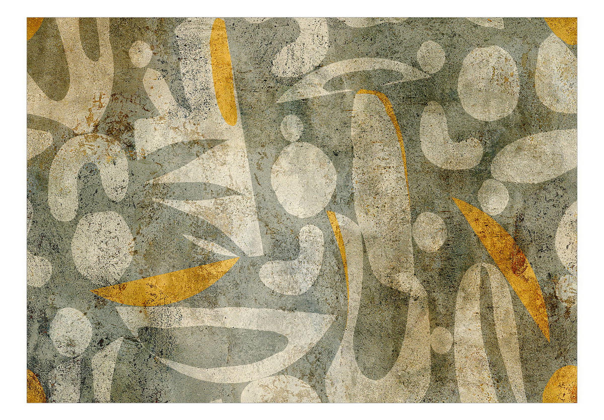 SELBSTKLEBENDE FOTOTAPETE 245/175 cm - Beige/Grau, Kunststoff/Textil (245/1cm) - KUNSTLOFT