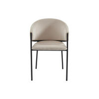 STUHL - 53 cm x 61 cm - Stoff, Samt - Cremefarben - ORDIDA - Creme, Textil (53/80/61cm) - Vente-Unique