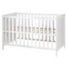 BABYBETT safe asleep 60 x 120 cm - Weiß, Holzwerkstoff (60/120cm) - Roba