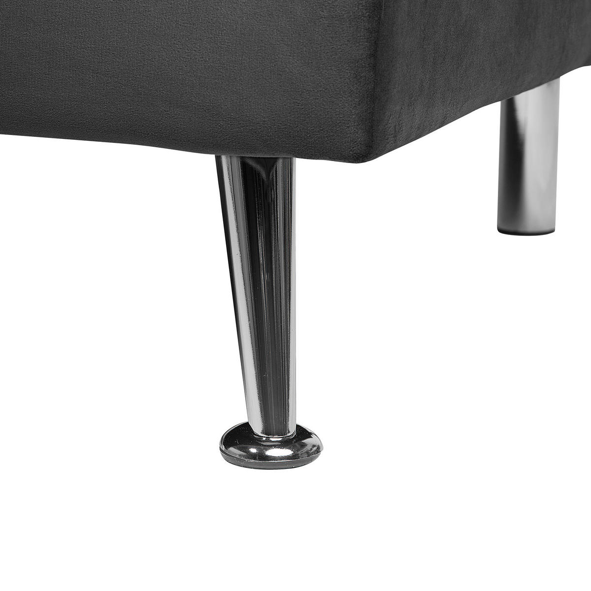3-SITZER-SCHLAFSOFA Polyester Grau Hasle - Grau, Textil (168/75/88cm) - Beliani
