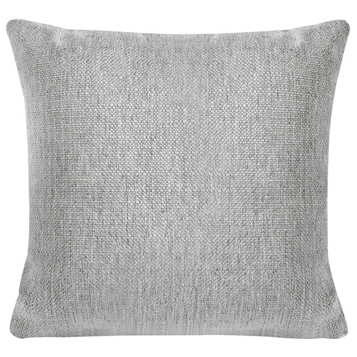 SESSEL Stoff Hellgrau Luvos - Hellgrau/Braun, Holz/Textil (120/74/108cm) - Beliani