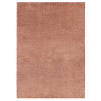 TEPPICH Wohn-/Schlafzimmer Langflor MOCO Rot 120x170 cm - Rot, Textil (120/170cm) - Novatrend