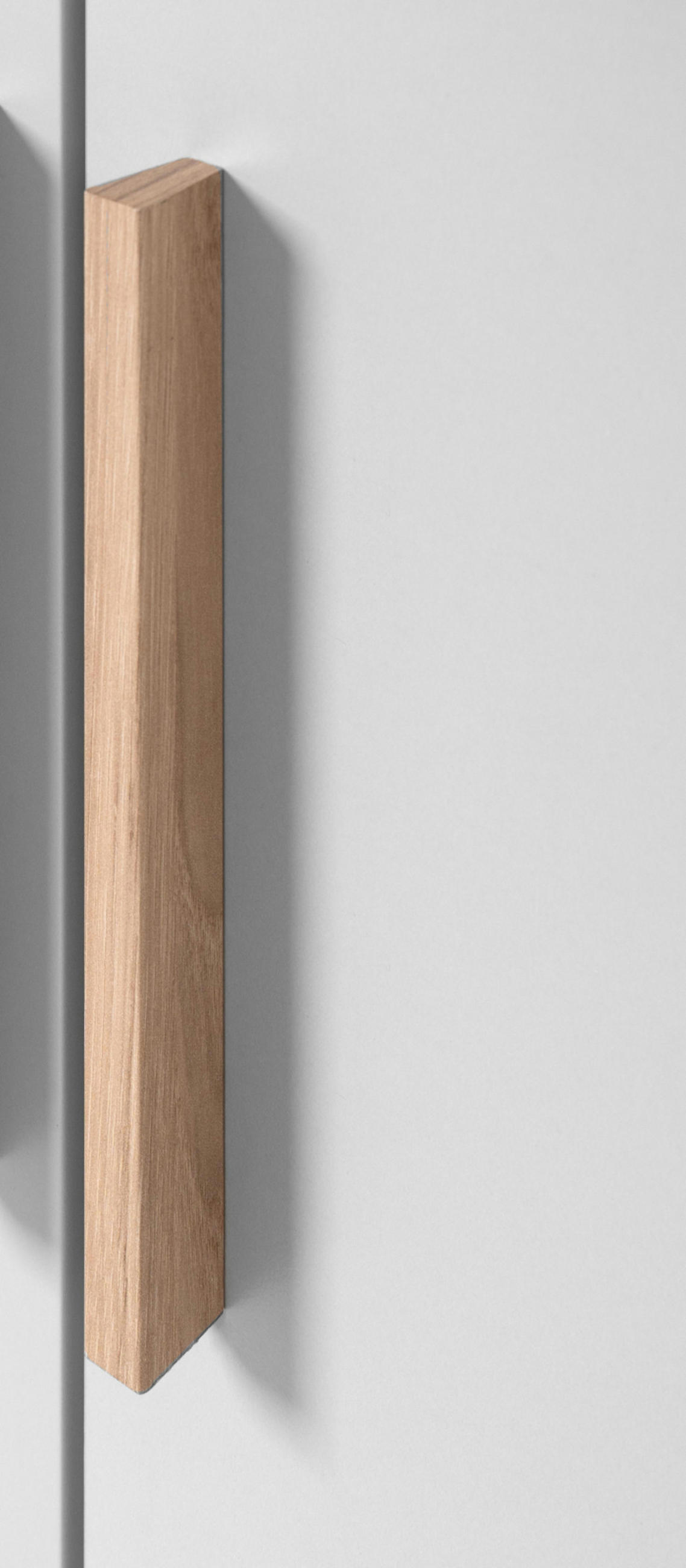 KOMMODE grau, Hickory Walnuss 125 cm, Sideboard mit viel Stauraum - Walnussfarben/Hellgrau, Holzwerkstoff (125/94/40cm) - Furn.Design