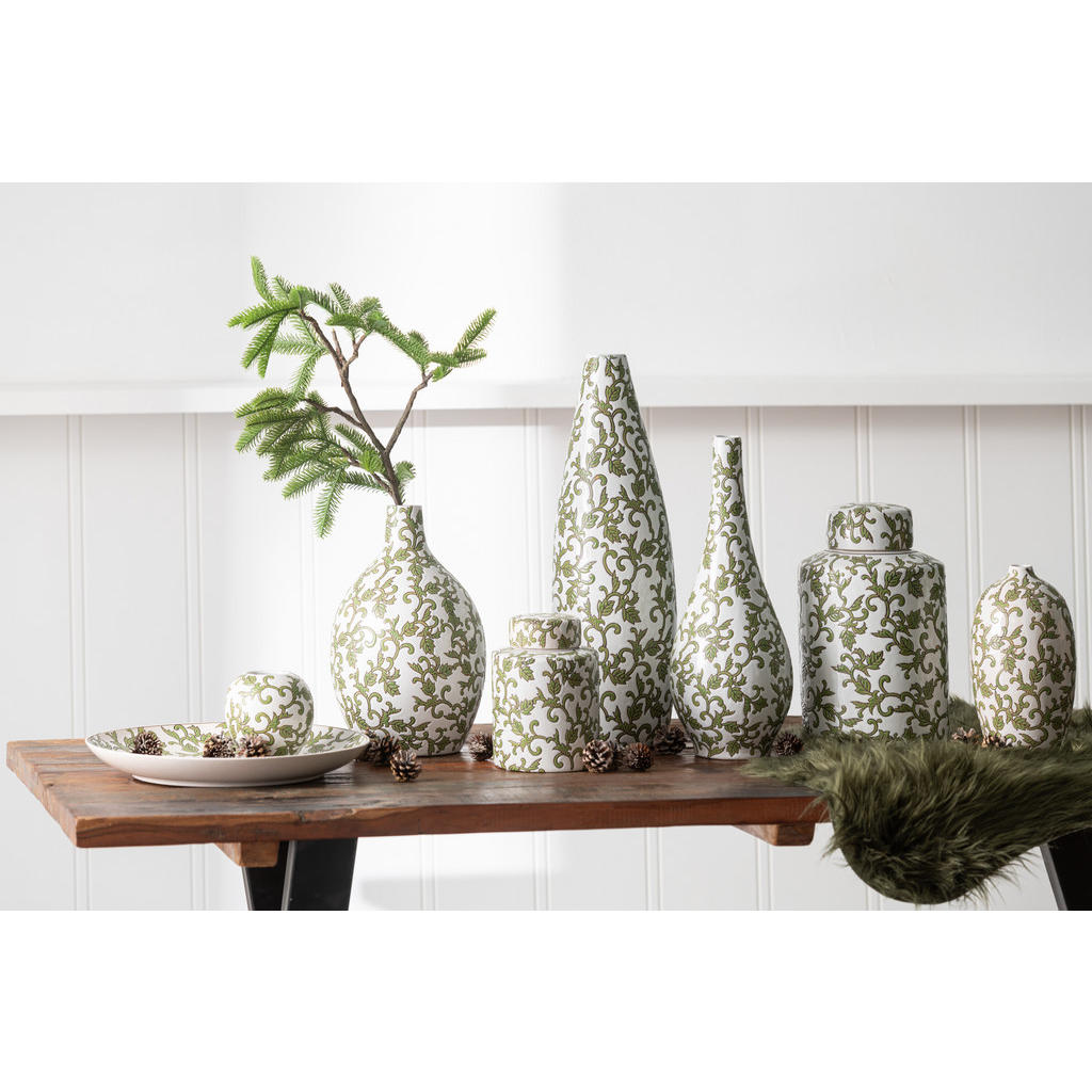 Thumbnail - J-Line Vase, Mehrfarbig, Keramik, 53 cm, Dekoration, Vasen, Bodenvasen