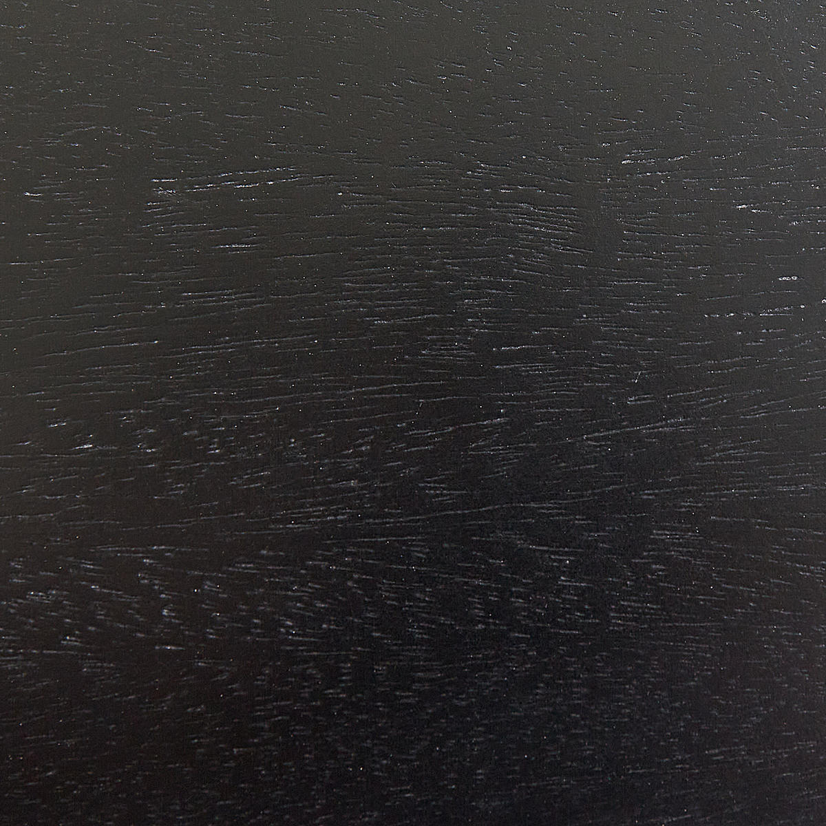ESSTISCH Akazienholz schwarz 120 cm Mesilla - Schwarz, Holz (120/120/77cm) - Beliani