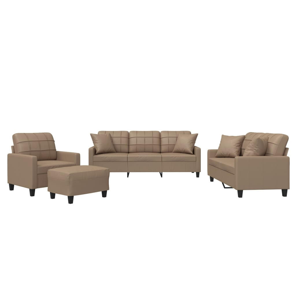 vidaXL Sofagarnitur Braun 50x41x60 cm