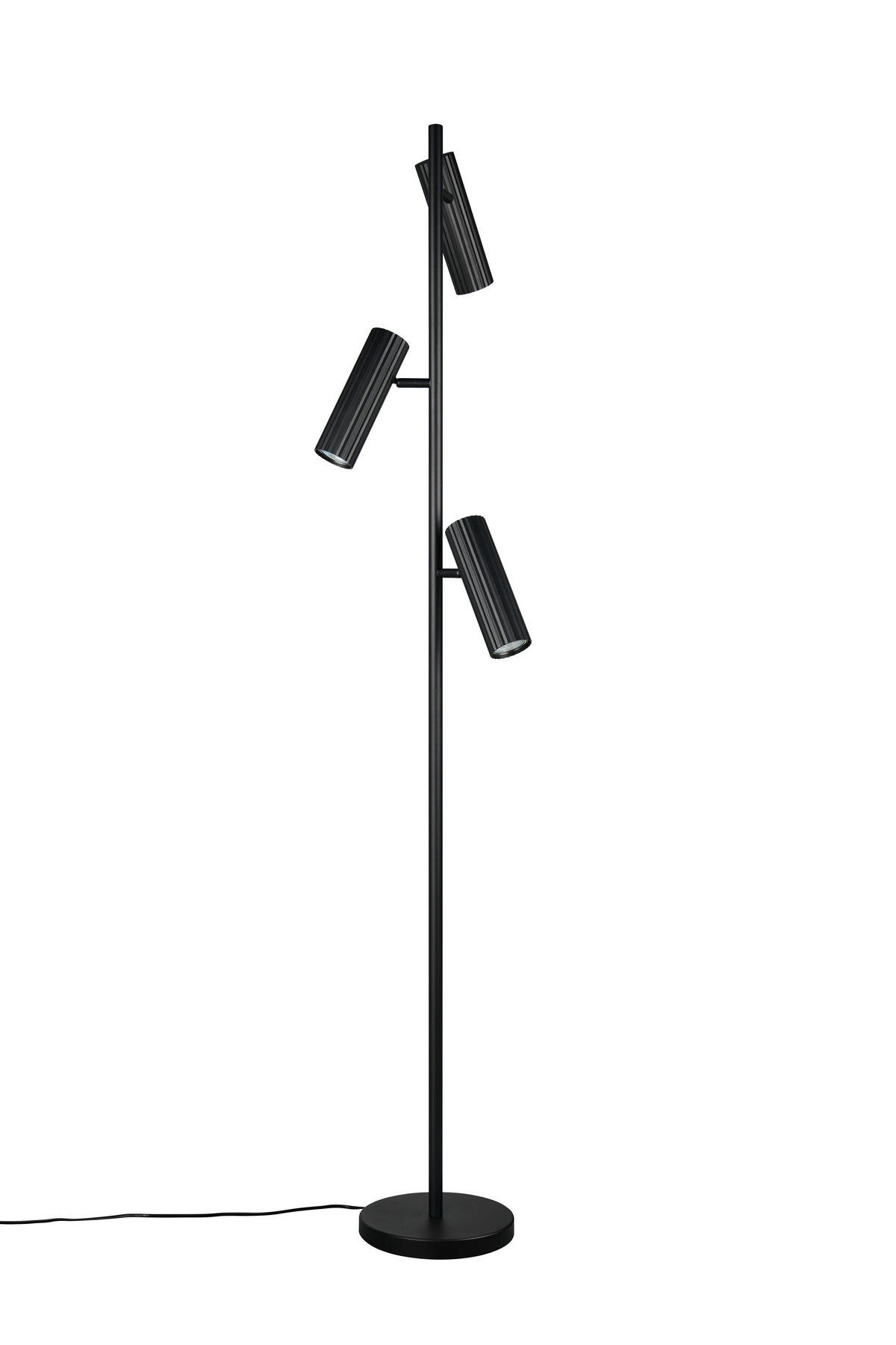 STEHLAMPE SOKA - Schwarz - 37/37/150 cm - Schwarz, Metall (37/37/150cm) - Trio Leuchten