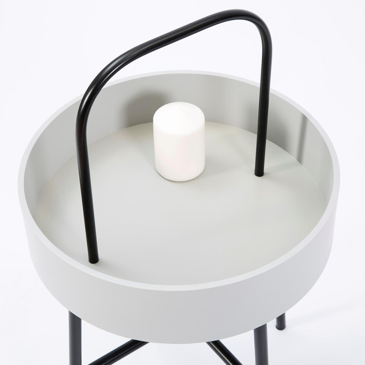 BEISTELLTISCH Jaipur, Grau - Grau, Holzwerkstoff (65/40/40cm) - VS Venta-stock