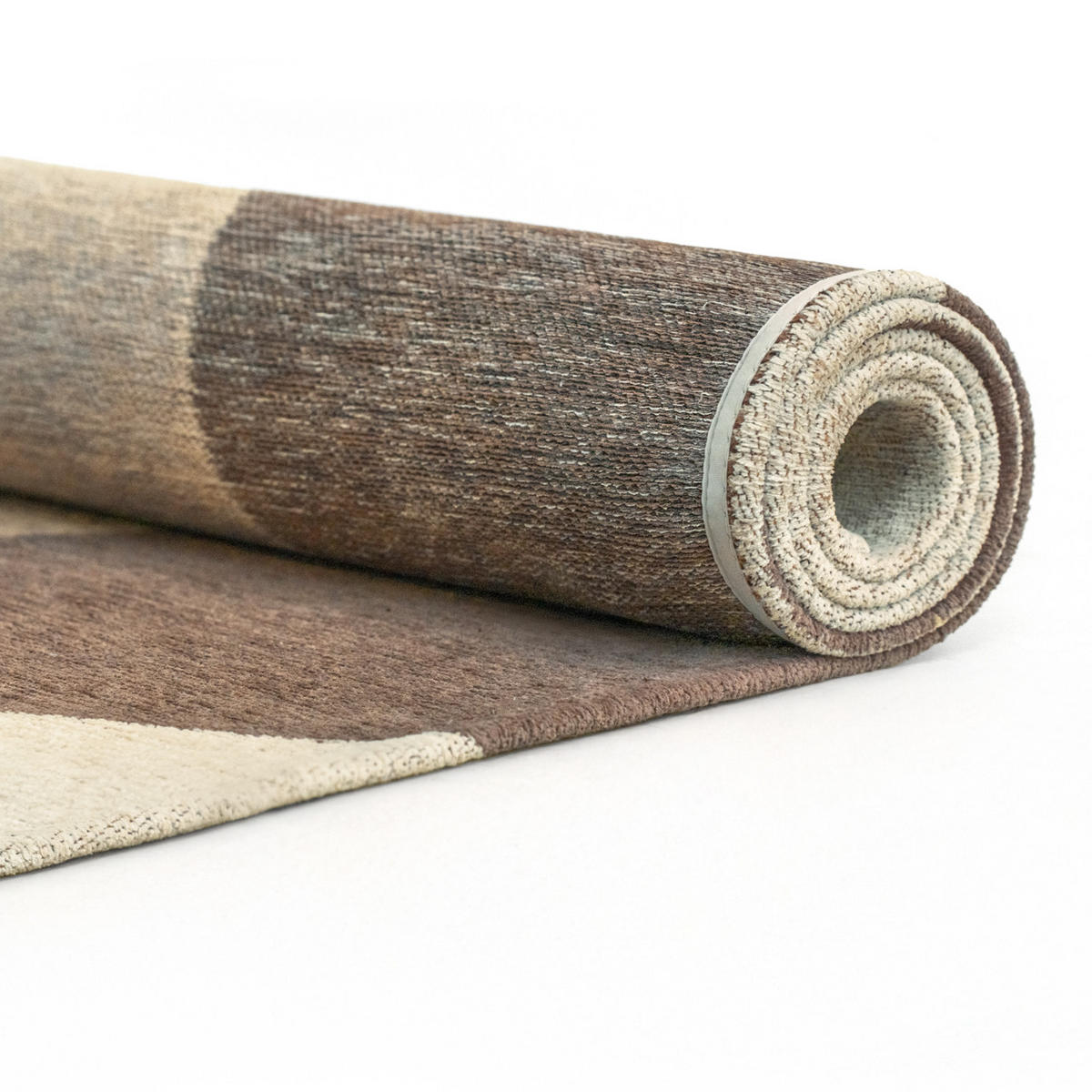 TEPPICH Cookie Gallery Stones 240/340 cm - Braun, Kunststoff/Textil (240/340cm) - Louis De Poortere