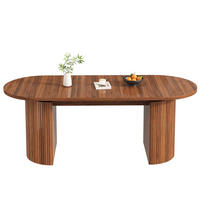 AUSZIEHTISCH Dunkelbraun 120-160/80/76 cm - Dunkelbraun, Holz (80/160/76cm) - PANGIVO