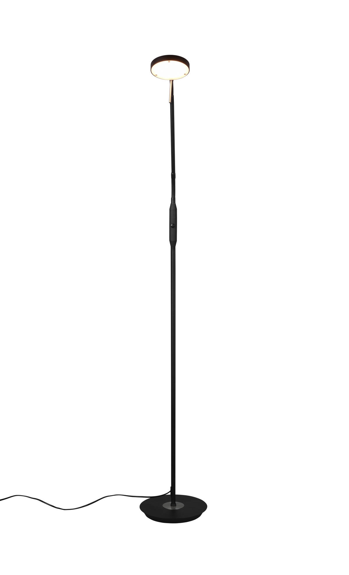 STEHLAMPE MONZA - Schwarz - 0/0/145 cm - Schwarz, Metall (25/25/145cm) - Trio Leuchten